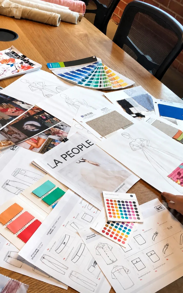 LA People design moodboard