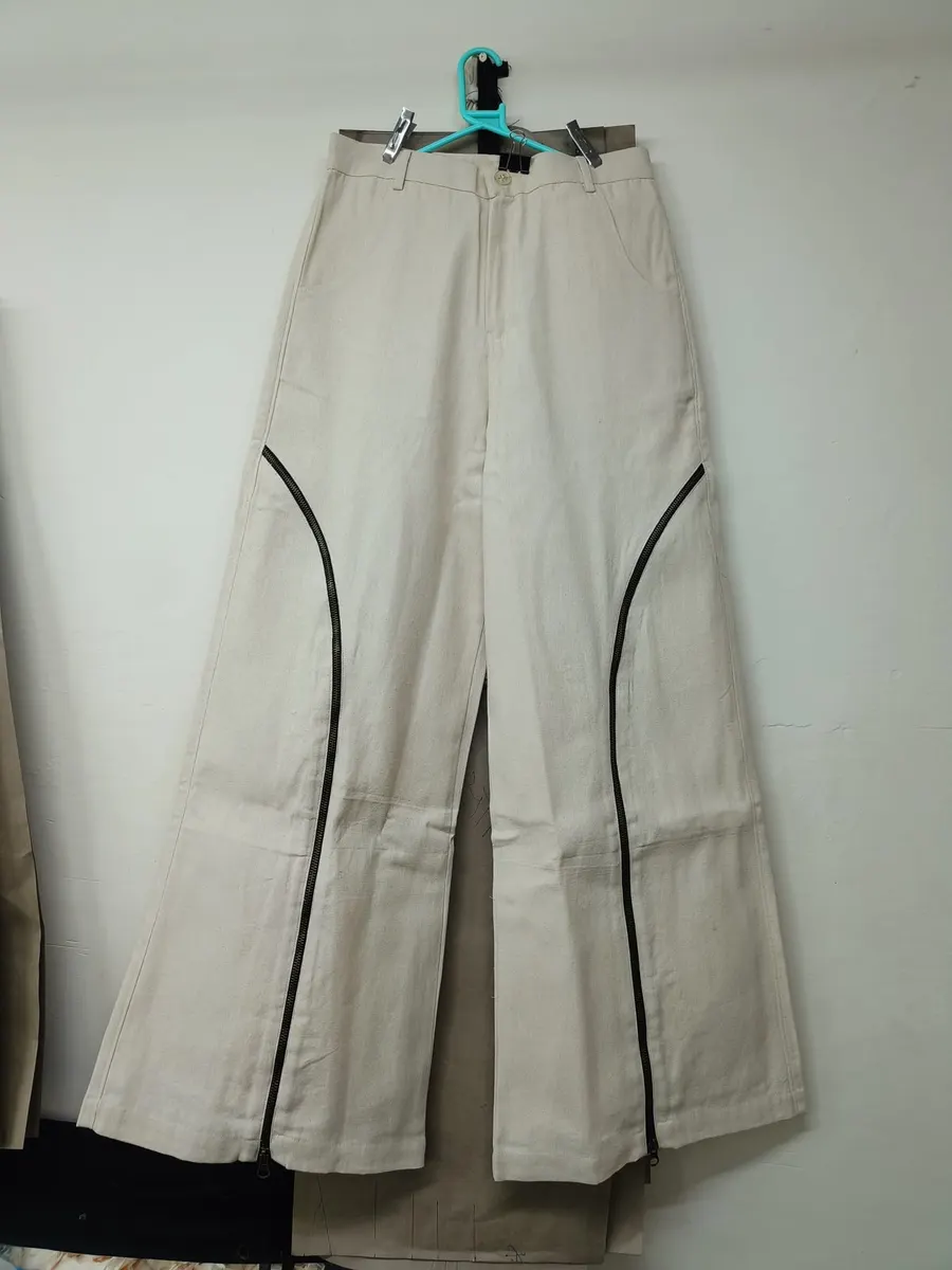 Wide-leg trousers made at LA People