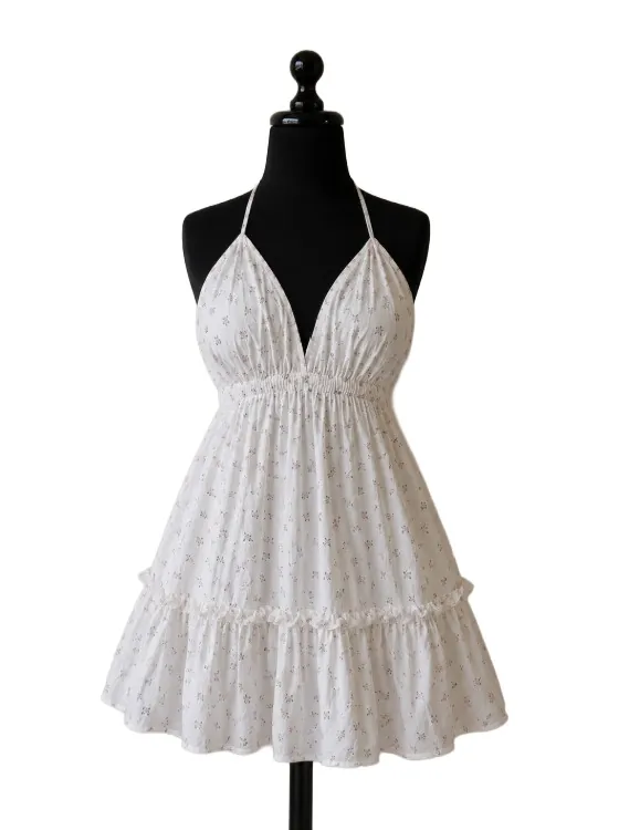 Floral tiered sundress made at LA People
