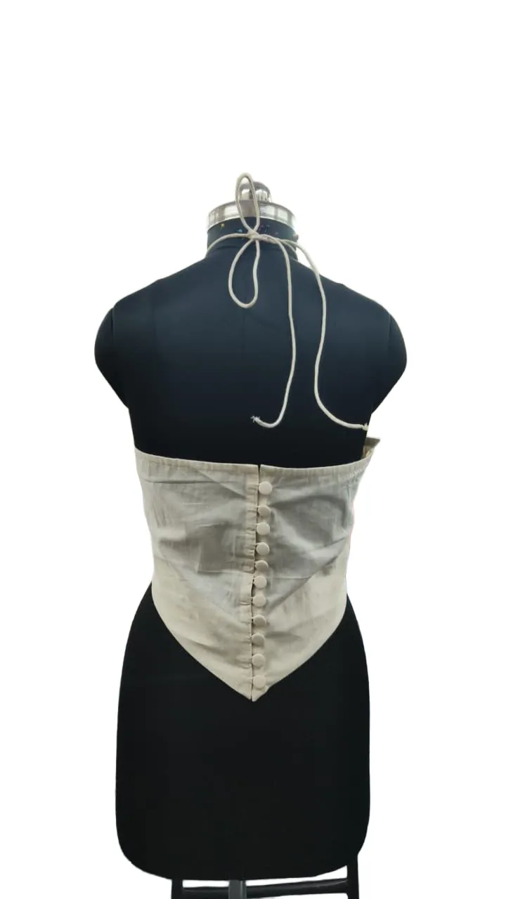 Backless corset top made at LA People