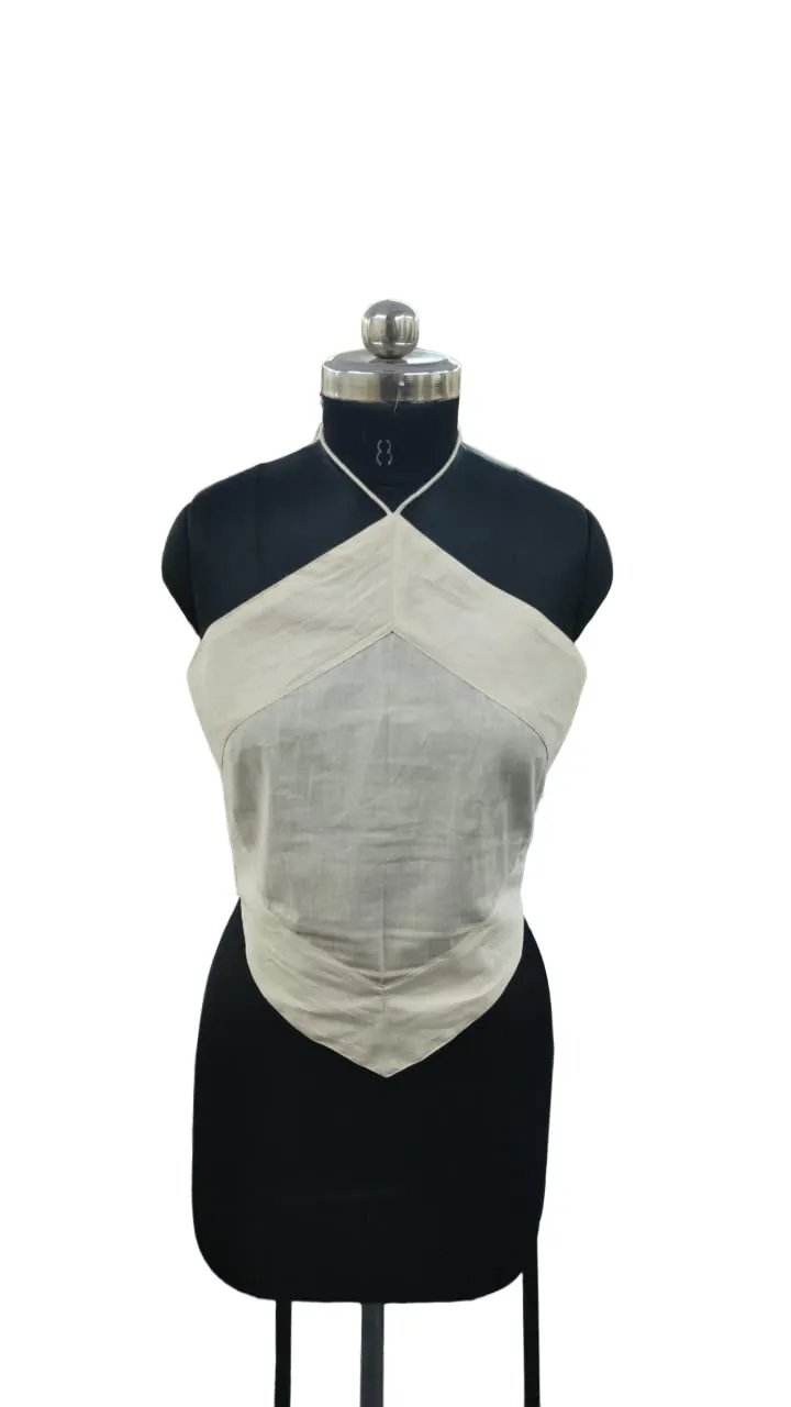 Halter-neck top made at LA People